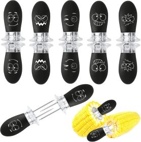 Corn Holders, 10Pcs/5 Pairs Corn Cob Holders Sets